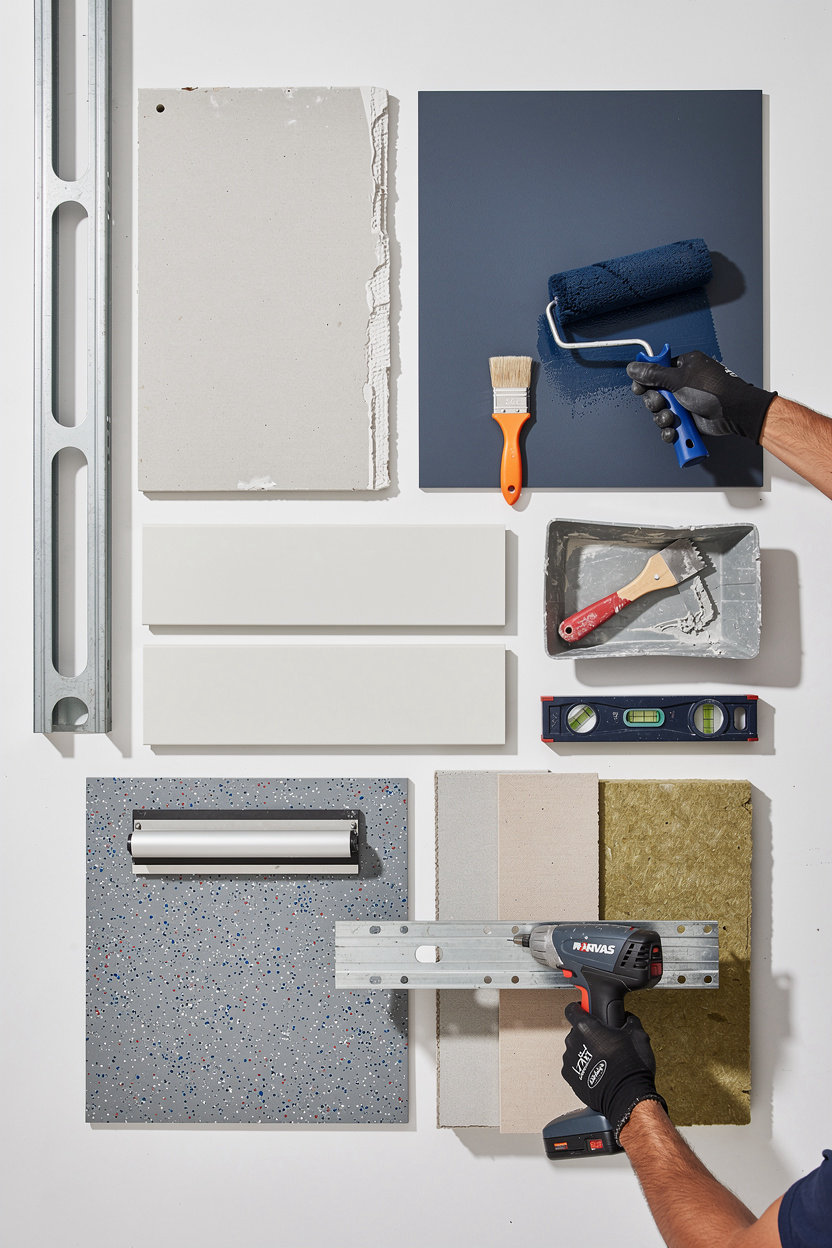 Navas Finishes professional team delivering expert commercial drywall and painting services for Fort Worth schools and retail